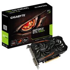 GIGABYTE NVIDIA GEFORCE 4GB GTX 1050 (GV-N105TOC-4GD) Graphics card 